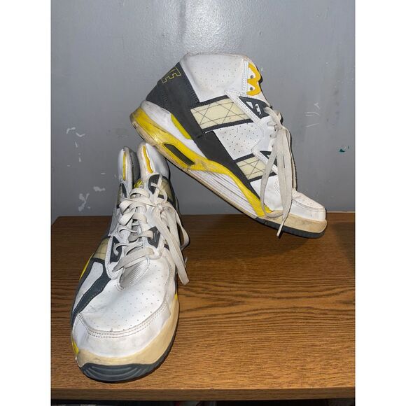 Nike‎ Air Trainer SC High Graphite Lemon Men's Sneakers 302346-109 Size 13 - Picture 7 of 14